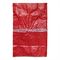 Les sacs tissés par pp rouges adaptés aux besoins du client/25kg pp renvoie pour emballer les granules en plastique/nourriture/produit chimique fournisseur