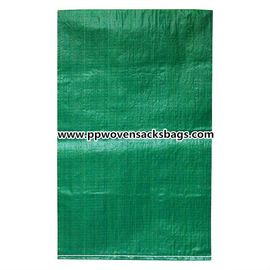 Chine Les sacs tissés par pp biodégradables de vert pour la chaux de emballage/pp industriels renvoie fournisseur