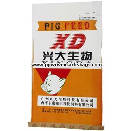 Chine 25kg les sacs enduits par BOPP/BOPP ont stratifié des sacs pour l'alimentation/sable/farine de emballage de porc fournisseur