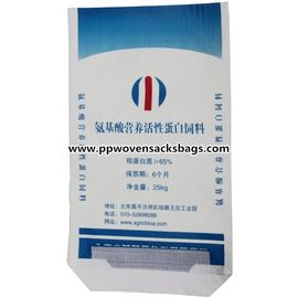 Chine Sacs en papier imprimés de Multiwall d'alimentation de protéine de polypropylène en gros pour l'emballage de ciment fournisseur