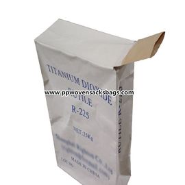 Chine La valve durable de papier d'emballage a scellé des sacs/sacs à valve pour l'emballage de dioxyde de titane fournisseur