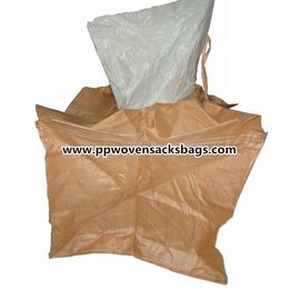 Chine Le grand récipient de Brown pp de preuve plus moite met en sac/sac enorme pour le sable ou le ciment de emballage fournisseur