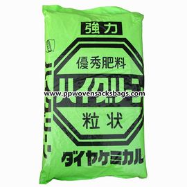Chine BOPP qui respecte l'environnement a stratifié des sacs d'emballage d'engrais de sac, sacs tissés par pp verts fournisseur