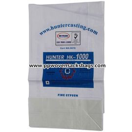 Chine Sacs réutilisés à emballage tissés par pp de polypropylène du fond de bloc pour le grain, orge, emballage de farine fournisseur