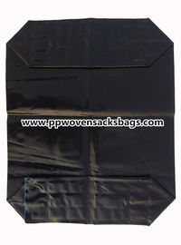 Chine La valve en plastique de PE noir a scellé des sacs pour emballer les sacs à PE de valve le charbon actif/25kg fournisseur