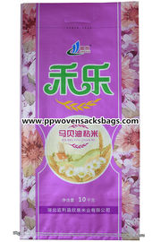 Chine 10kg a stratifié les sacs tissés de polypropylène/les sacs emballage de riz avec la poignée fournisseur